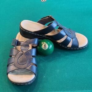 Croft & Barrow Navy Sandals